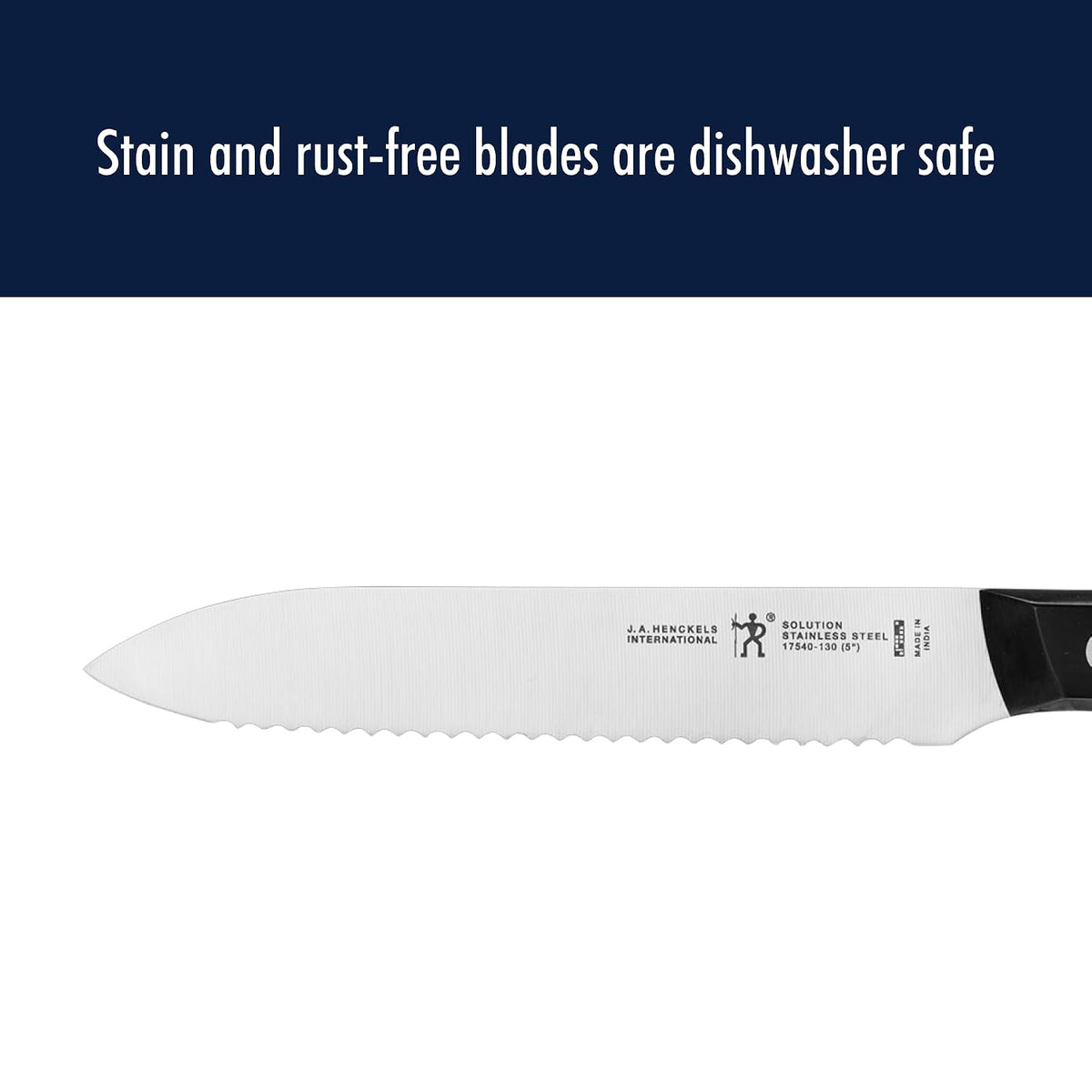 Solution Knife Set, Razor-Sharp, German Engineered, Brown