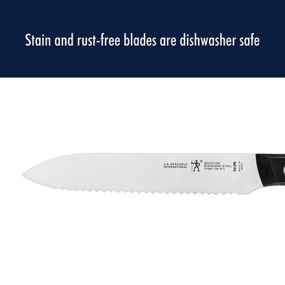 Solution Knife Set, Razor-Sharp, German Engineered, Brown