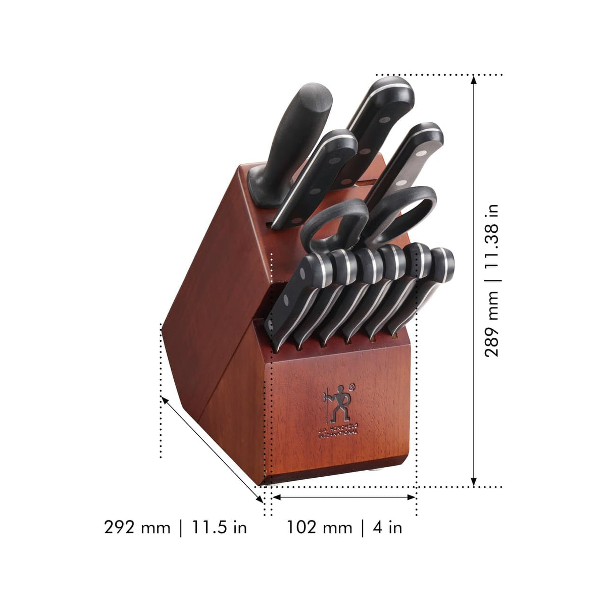 Solution Knife Set, Razor-Sharp, German Engineered, Brown