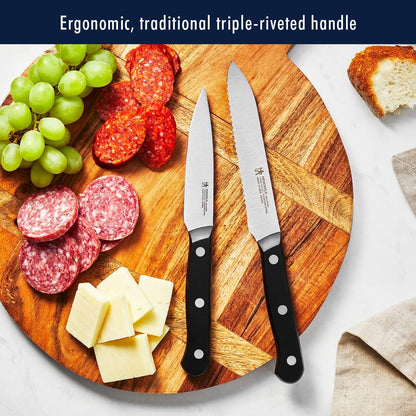 Solution Knife Set, Razor-Sharp, German Engineered, Brown