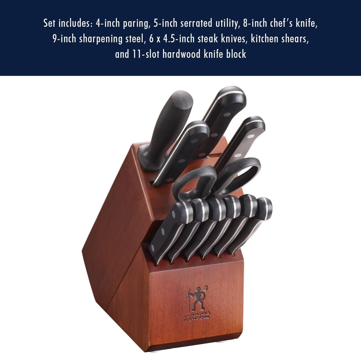 Solution Knife Set, Razor-Sharp, German Engineered, Brown
