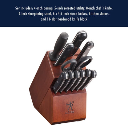 Solution Knife Set, Razor-Sharp, German Engineered, Brown