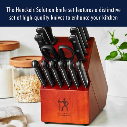 Solution Knife Set, Razor-Sharp, German Engineered, Brown