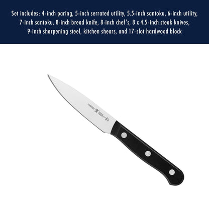 Solution Knife Set, Razor-Sharp, German Engineered, Brown