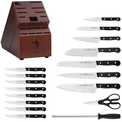 Solution Knife Set, Razor-Sharp, German Engineered, Brown
