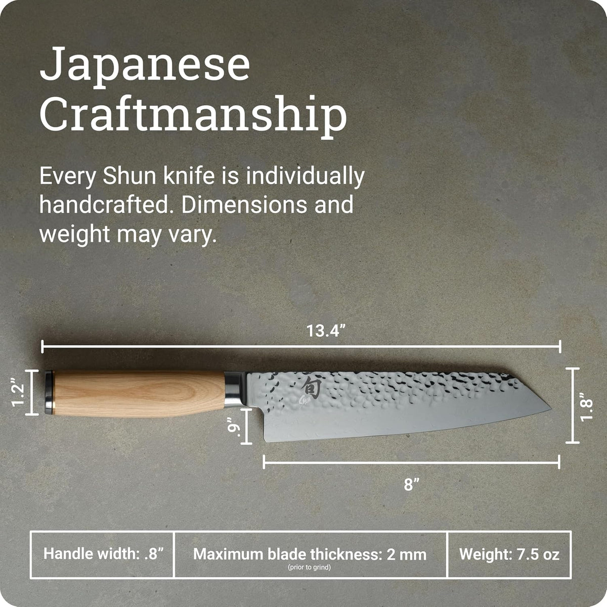 Premier Blonde 8" Kiritsuke Knife