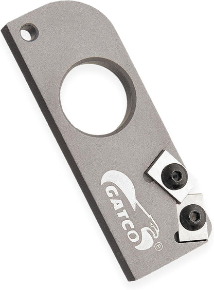 GATCO MCS Military Carbide Sharpener – Manual Pocket Knife Sharpener with 40° Carbide Blades – Compact Handheld Sharpening Tool for Field, Hunting & Outdoor Use – Durable, Lightweight, Portable Design