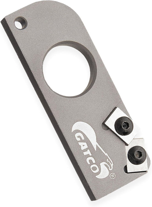 GATCO MCS Military Carbide Sharpener – Manual Pocket Knife Sharpener with 40° Carbide Blades – Compact Handheld Sharpening Tool for Field, Hunting & Outdoor Use – Durable, Lightweight, Portable Design