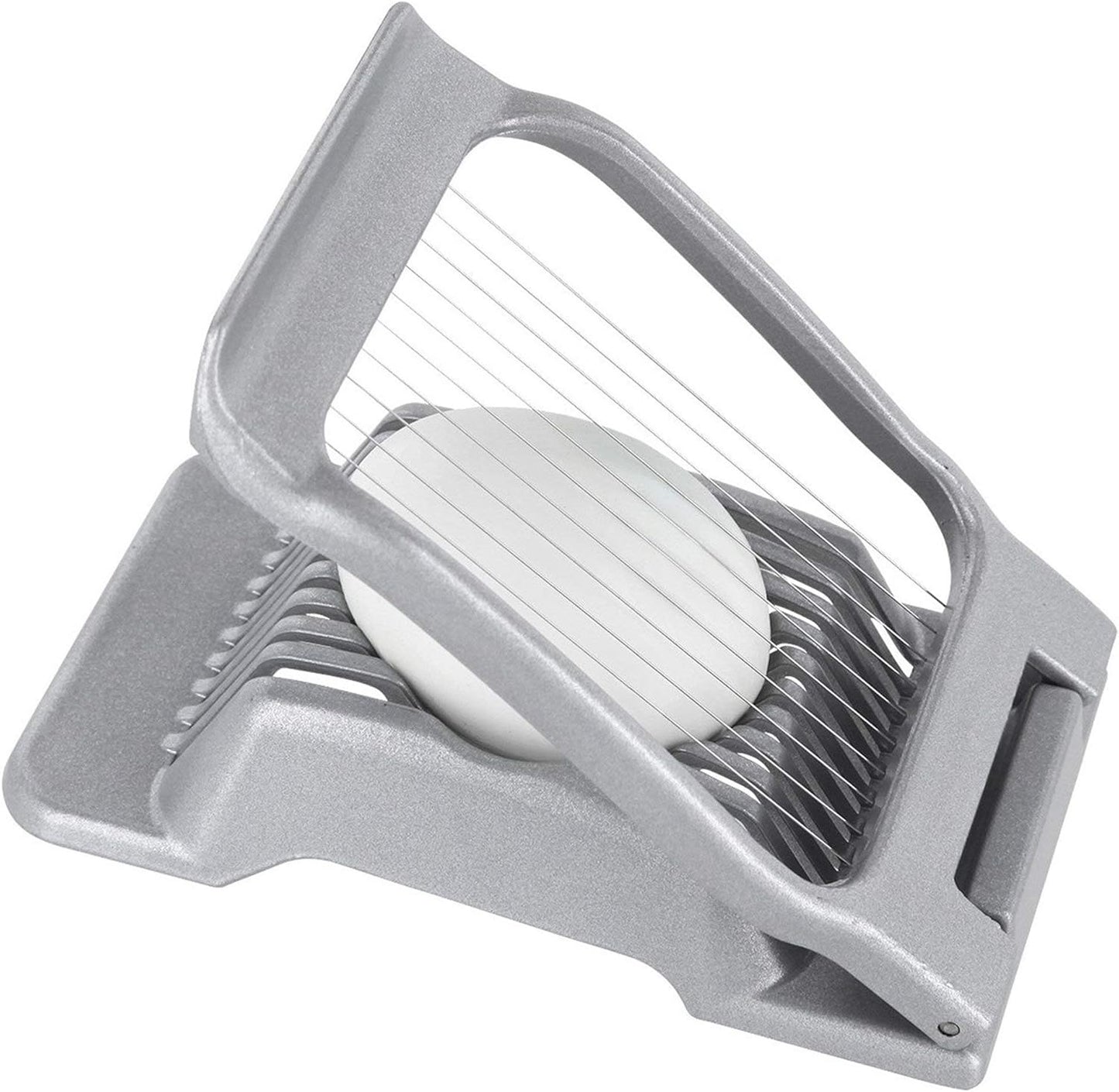 Germany Multipurpose Stainless Steel Wire Egg Slicer (Grey)
