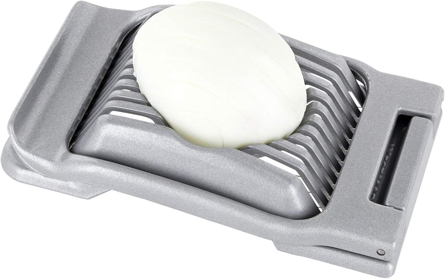 Germany Multipurpose Stainless Steel Wire Egg Slicer (Grey)