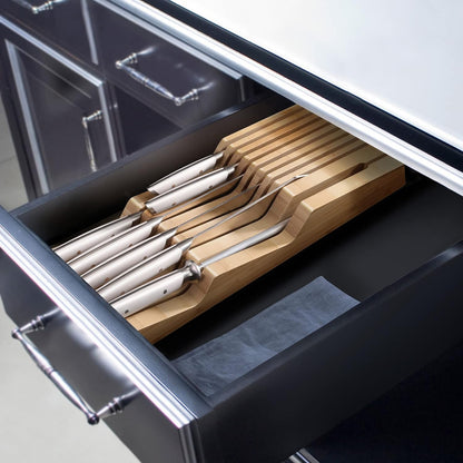 Cangshan HELENA Series German Steel Forged BBQ Knife Set (Black, 9-Piece Bag Set)