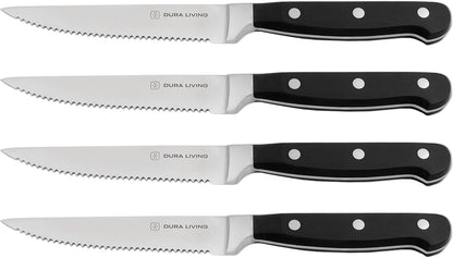 7-Inch Santoku Knife - Razor-Sharp High-Carbon Stainless Steel Blade, Forged Ergonomic Riveted Handle, Chef Knife for Chopping, Slicing & Dicing, Multipurpose Kitchen Knife, Home Chef
