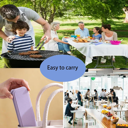 Wheat Straw Travel Cutlery Set Portable Knife Fork Spoon with Storage Case | Reusable wheat straw travel utensils with case, BPA-free tableware for adults office school picnic daily use