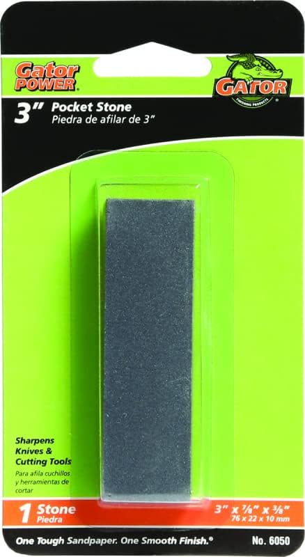 6050 Pocket Sharpening Stone, 3-Inch x 7/8-Inch, 3 Pack