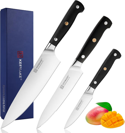 Kitchen Knife Set, Professional Ultra Sharp Chef Knife Set
