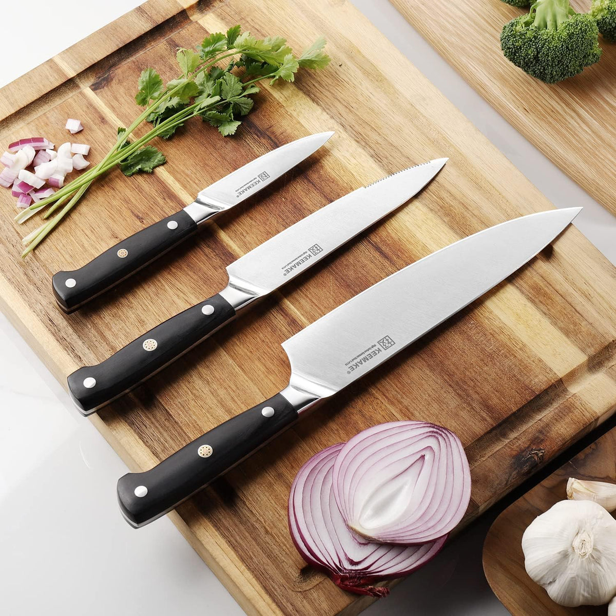 Kitchen Knife Set, Professional Ultra Sharp Chef Knife Set