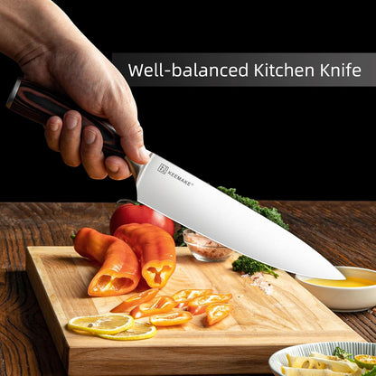 Kitchen Knife Set, Professional Ultra Sharp Chef Knife Set