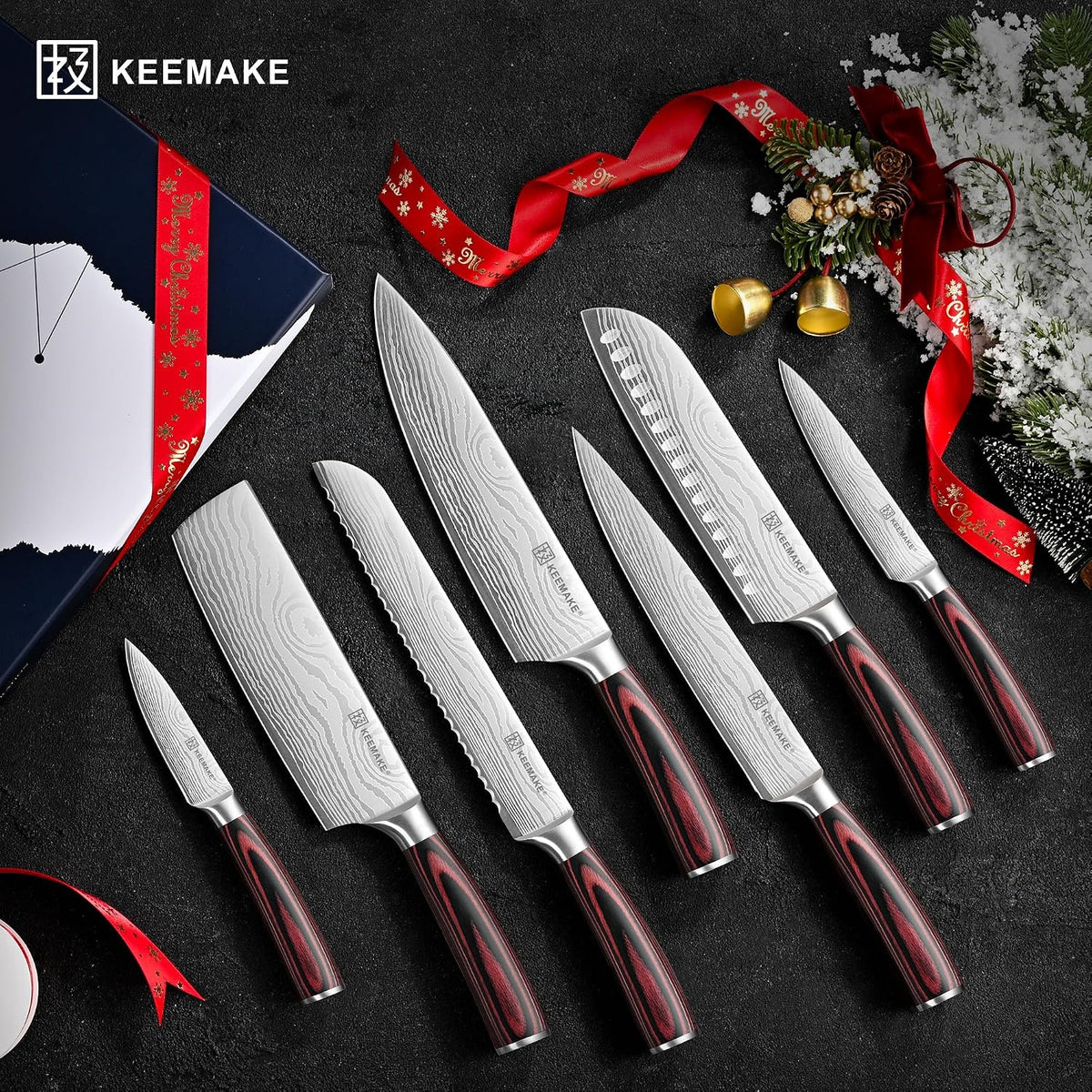 Kitchen Knife Set, Professional Ultra Sharp Chef Knife Set