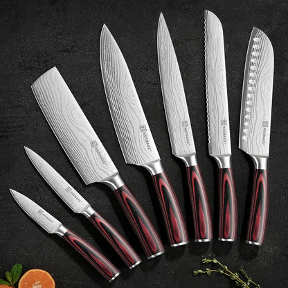 Kitchen Knife Set, Professional Ultra Sharp Chef Knife Set