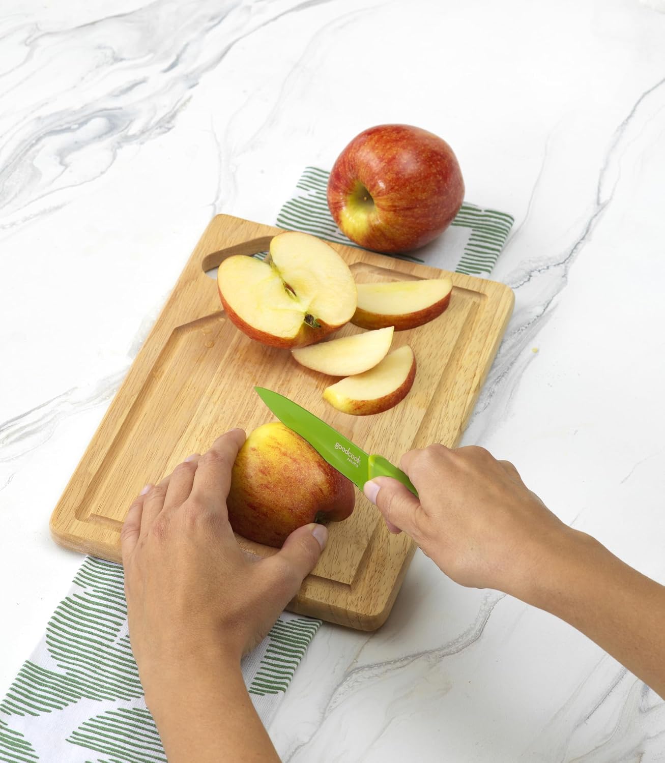 Everyday Paring Knife 4" Nonstick | Nonstick High-Carbon Stainless Steel Construction With Non-Slip Grip Handle
