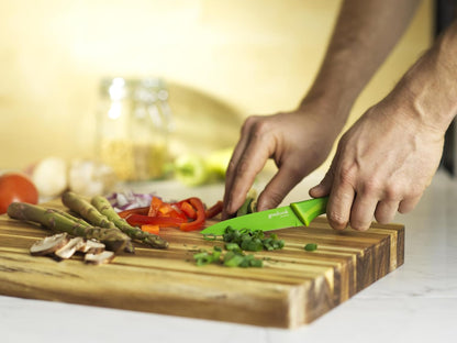 Everyday Paring Knife 4" Nonstick | Nonstick High-Carbon Stainless Steel Construction With Non-Slip Grip Handle