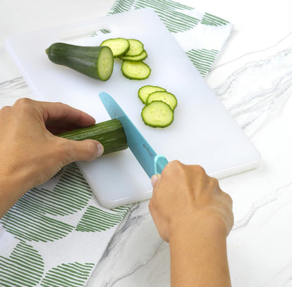 Everyday Paring Knife 4" Nonstick | Nonstick High-Carbon Stainless Steel Construction With Non-Slip Grip Handle