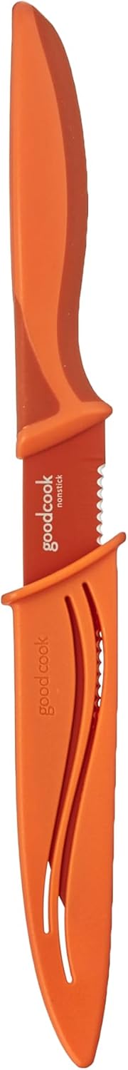 Everyday Paring Knife 4" Nonstick | Nonstick High-Carbon Stainless Steel Construction With Non-Slip Grip Handle