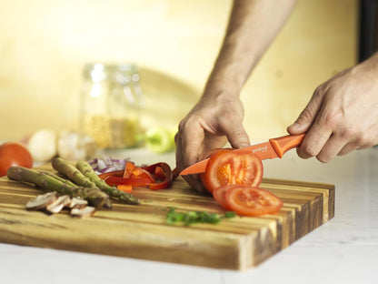 Everyday Paring Knife 4" Nonstick | Nonstick High-Carbon Stainless Steel Construction With Non-Slip Grip Handle