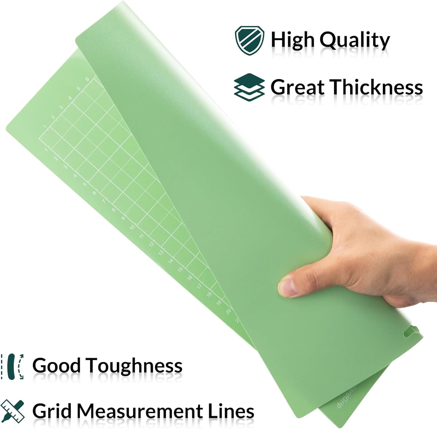 12x8.5 Inch Cutting Mats, 3 Pack, Reusable