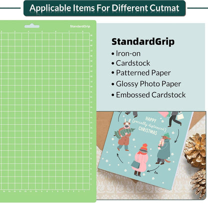 12x8.5 Inch Cutting Mats, 3 Pack, Reusable