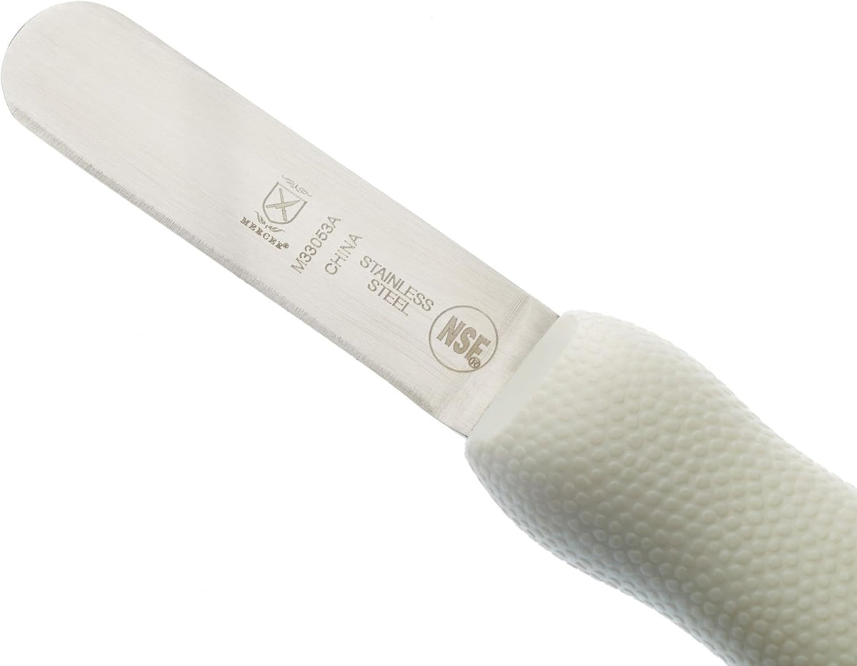 Boston Style Oyster Knife with Poly Handle, 3 Inch, White