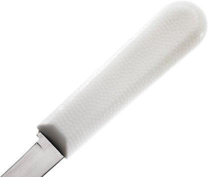 Boston Style Oyster Knife with Poly Handle, 3 Inch, White