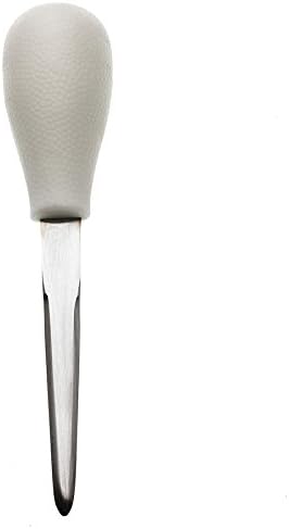 Boston Style Oyster Knife with Poly Handle, 3 Inch, White