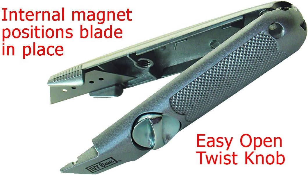 11154 Hinge-Loc Fixed Utility Knife, 1/Card