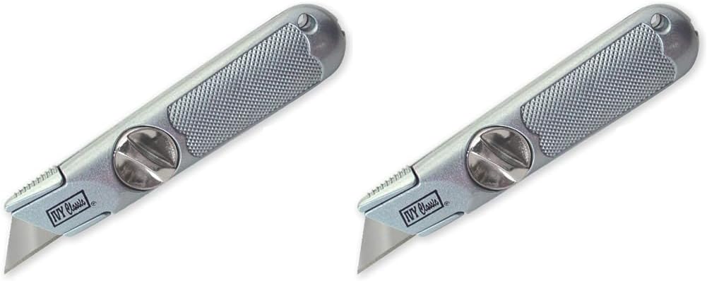 11154 Hinge-Loc Fixed Utility Knife, 1/Card