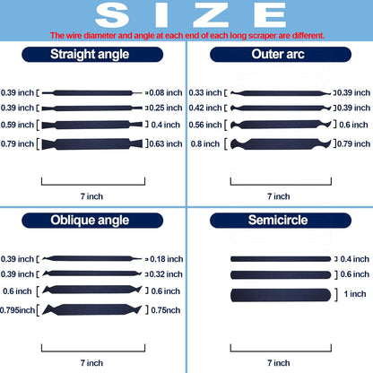 Cabinet Scraper Burnisher Tool, With High-Quality Wooden Handle and Super Hard High Speed Steel Rod, Scraper Burnisher for Creating Sharp Burrs and Honing Card Scrapers
