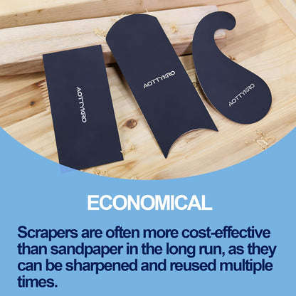 Cabinet Scraper Burnisher Tool, With High-Quality Wooden Handle and Super Hard High Speed Steel Rod, Scraper Burnisher for Creating Sharp Burrs and Honing Card Scrapers