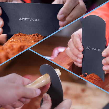 Cabinet Scraper Burnisher Tool, With High-Quality Wooden Handle and Super Hard High Speed Steel Rod, Scraper Burnisher for Creating Sharp Burrs and Honing Card Scrapers