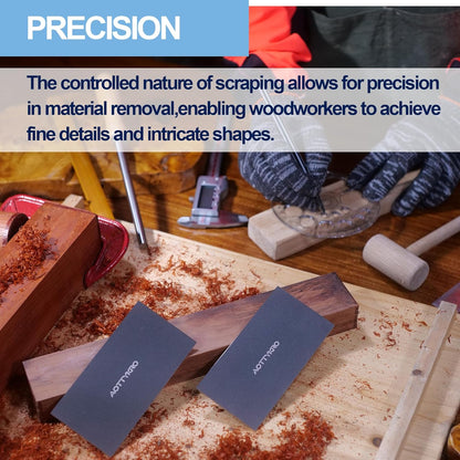 Cabinet Scraper Burnisher Tool, With High-Quality Wooden Handle and Super Hard High Speed Steel Rod, Scraper Burnisher for Creating Sharp Burrs and Honing Card Scrapers