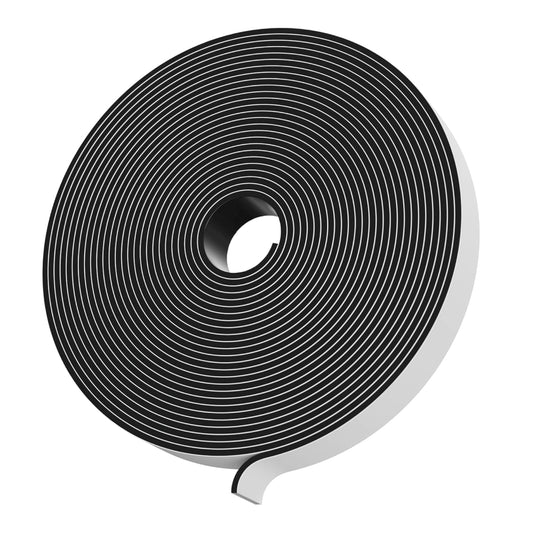 Roll-N-Cut Flexible Magnetic Tape Refill - Magnet Strips with Strong Adhesive Backing for Walls, Boards, and More - 1/16" Thick - 1/2" W - 15 Ft - 1 Roll
