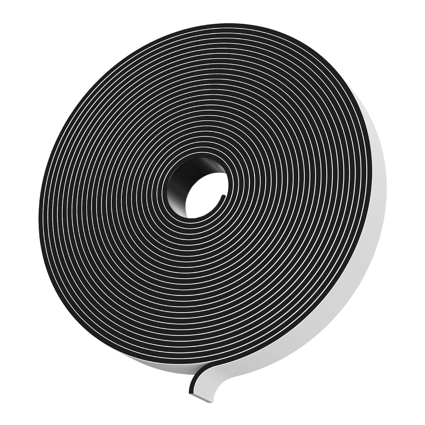 Roll-N-Cut Flexible Magnetic Tape Refill - Magnet Strips with Strong Adhesive Backing for Walls, Boards, and More - 1/16" Thick - 1/2" W - 15 Ft - 1 Roll