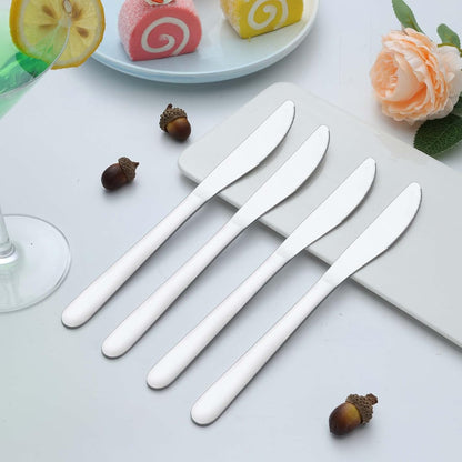 36-Piece Butter Knives, Dinner Knife Set (9 Inches), Food Grade Stainless Steel Table Knife, Knives Silverware for Home/Restaurant/Kitchen, Dishwasher Safe & Mirror Polished