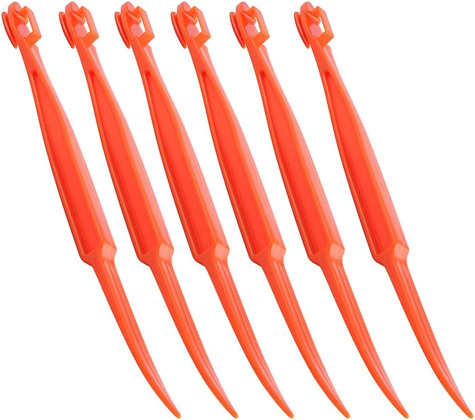 Orange Peelers, 6Pcs Plastic Easy Slicer Cutter Peeler Remover Opener Kitchen Accessories Knife Cooking Tool Kitchen Gadget (New) | Simple‑to‑use fruit slicer and opener, practical daily kitchen gadget.