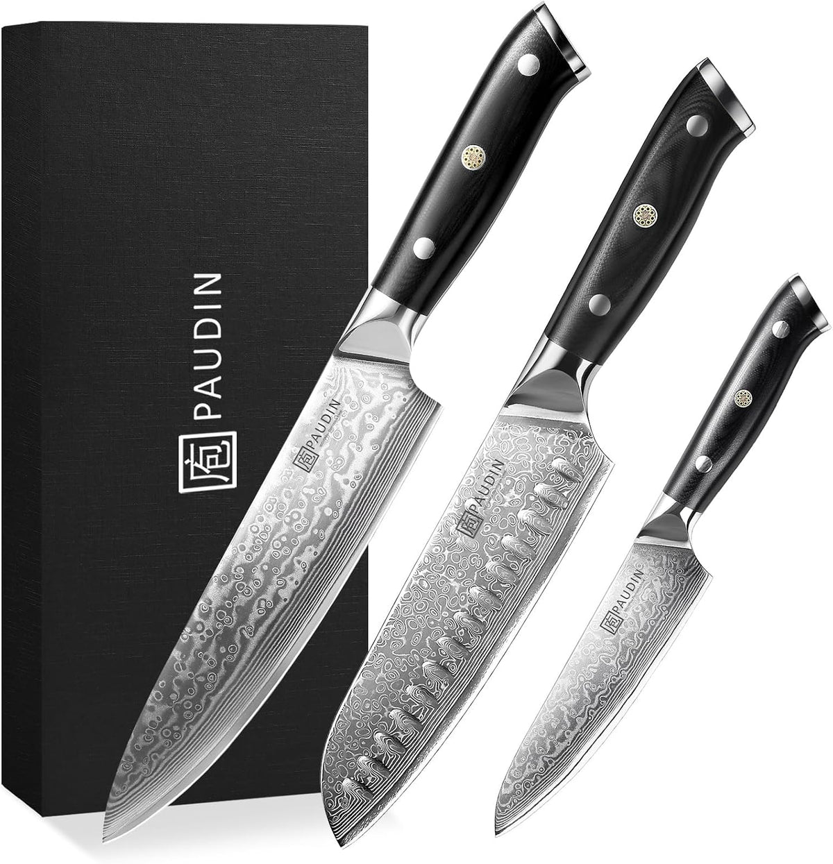 7 Inch Nakiri Knife, Ultra Sharp Damascus Kitchen Knife
