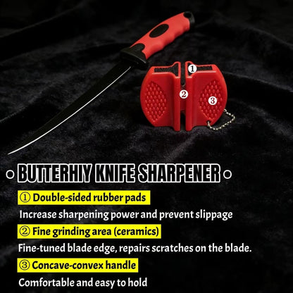 Fishing Knife Set, Fish Cleaning Kit, Filet Knife for Fish, Fish Scale Cleaning Brush, Multi-Functional Scissors, Gloves, Fishbone Tweezers, Storage Bag,Fishing Accessories,Fishing Tool Kit