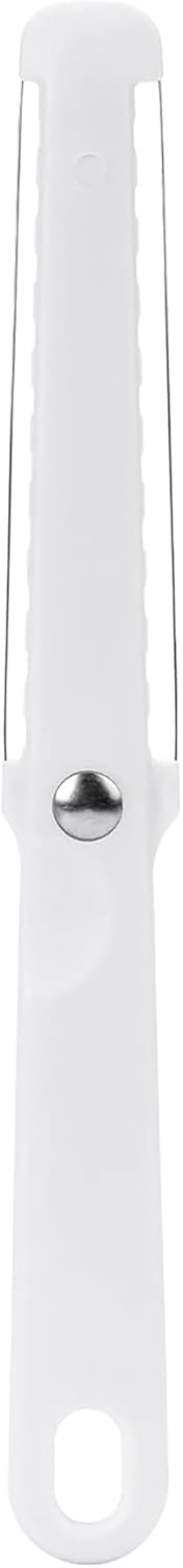 Fox Run Cheese Slicer Stainless Steel Dual-Sided Thick & Thin Cheese Slicer | Handheld Cheese Cutter With Thick & Thin Slicing Options | Cheese Plane For Hard Cheese | Charcuterie Accessories & Cutters