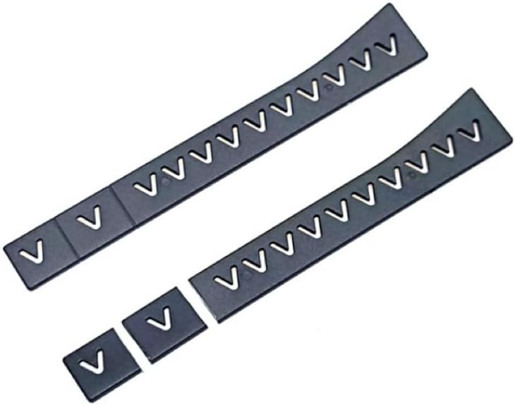 8 Inch Safety Knife Cover Sleeves, 20 Pack Knife Edge Guard Universal, Knife Sheath, Knife Edge Guards Blade for Ceramic Kitchen Paring Bread Knife, Kitchen Universal Knife Sheath, Black
