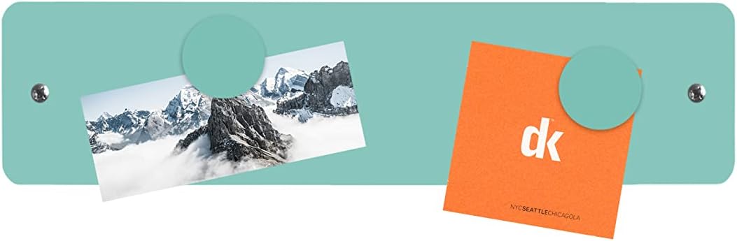 12"x3" Magnetic Strip Board, 3-Pack (White) | Compact 12"x3" frameless steel strip board; mounts horizontally or vertically; magnets & mounting hardware included