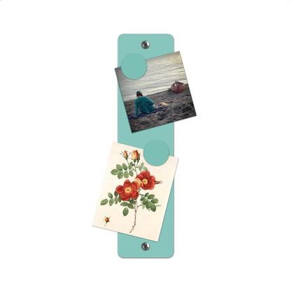 12"x3" Magnetic Strip Board, 3-Pack (White) | Compact 12"x3" frameless steel strip board; mounts horizontally or vertically; magnets & mounting hardware included