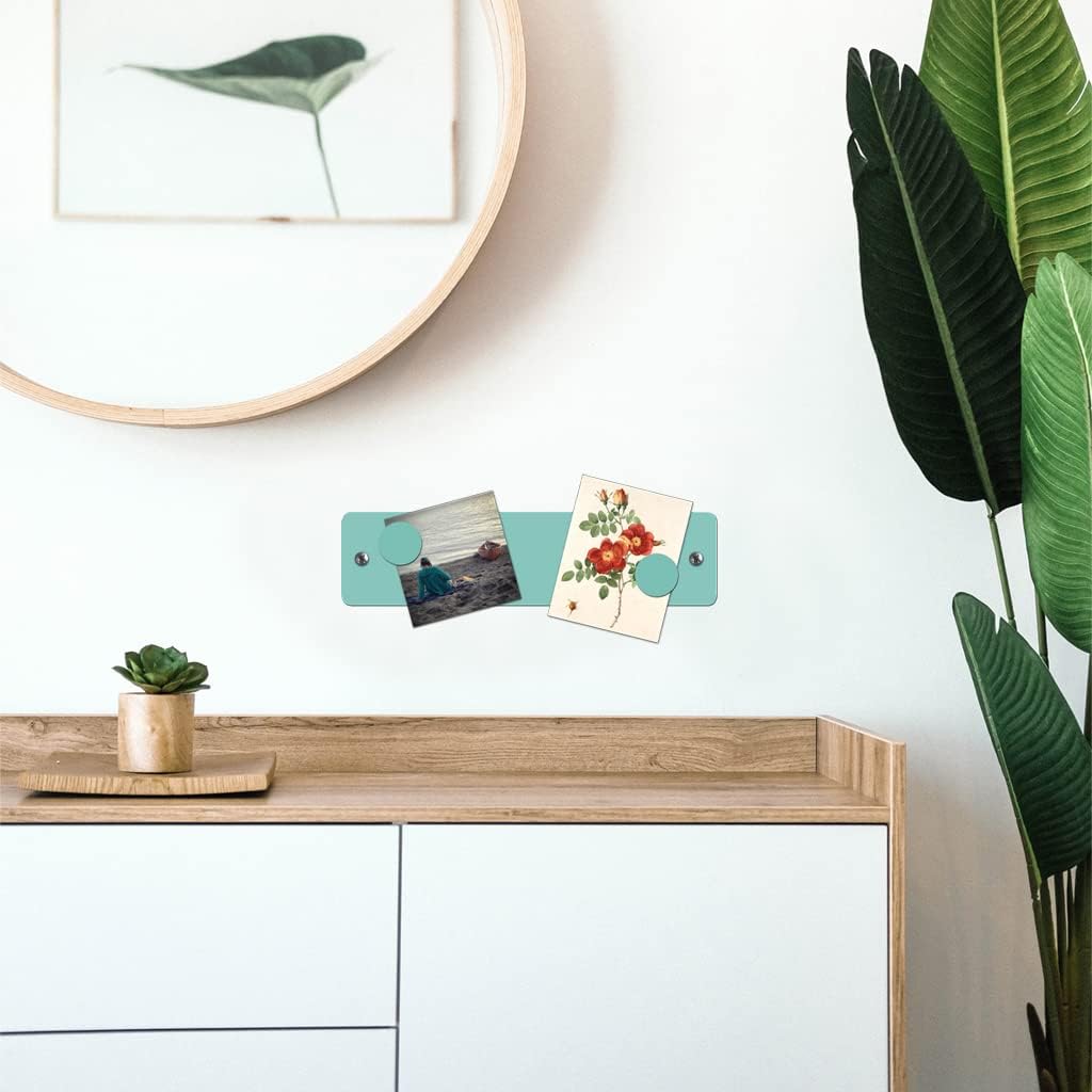 12"x3" Magnetic Strip Board, 3-Pack (White) | Compact 12"x3" frameless steel strip board; mounts horizontally or vertically; magnets & mounting hardware included
